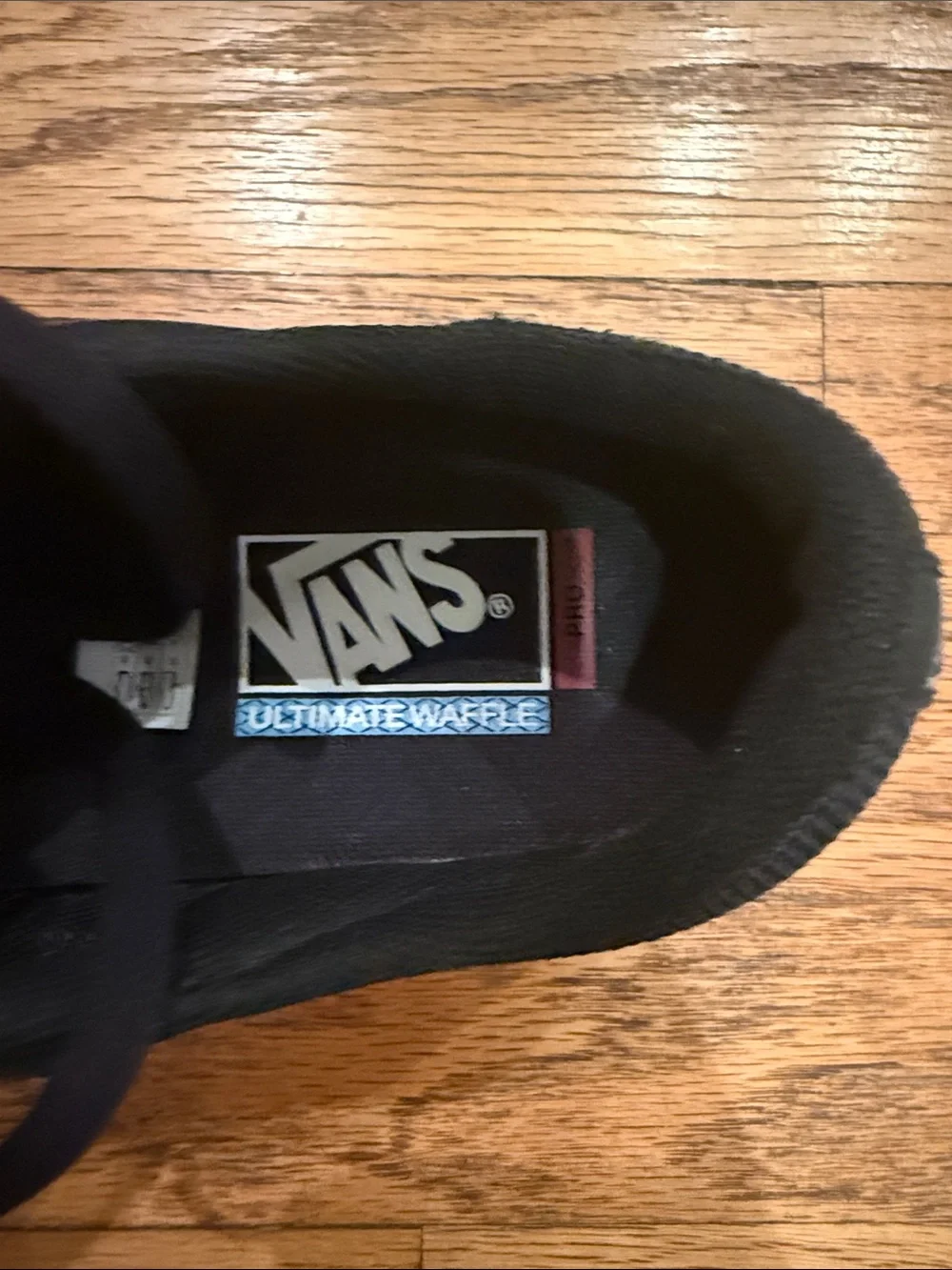 Vans AVE Pro Black Gum Sole Men's Size 9 Skate Shoes